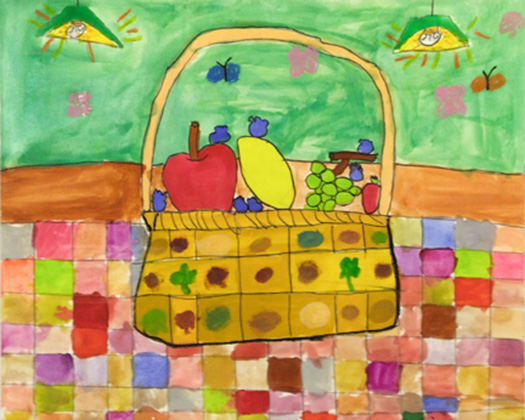 幼児クラスが描いた絵